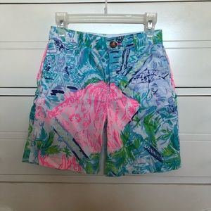 Lilly Pulitzer boys Beaumont shorts size 5